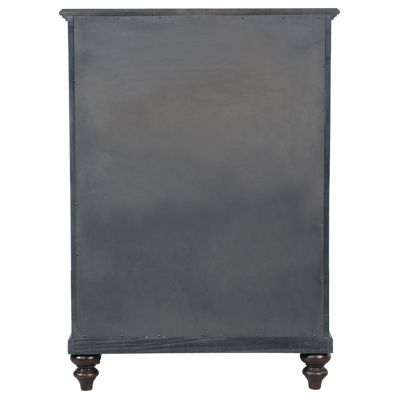 Andover 5-drawer Chest of Drawers Dark Oak