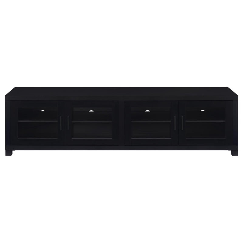 Sachin 3-piece Entertainment Center 79-inch TV Stand Black