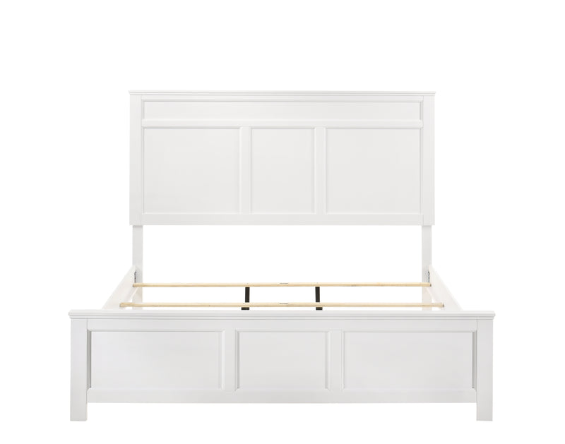 ANDOVER 5/0 Q BED -WHITE