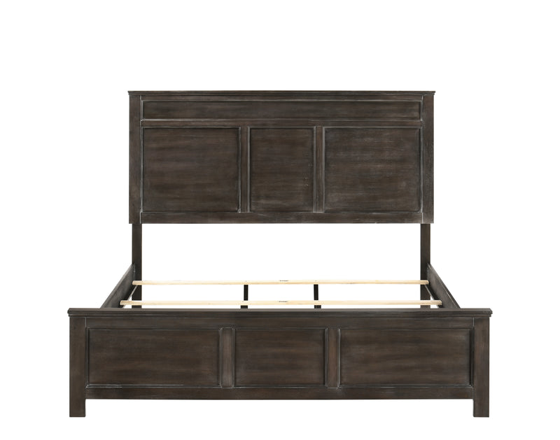 ANDOVER 3/3 T BED - NUTMEG