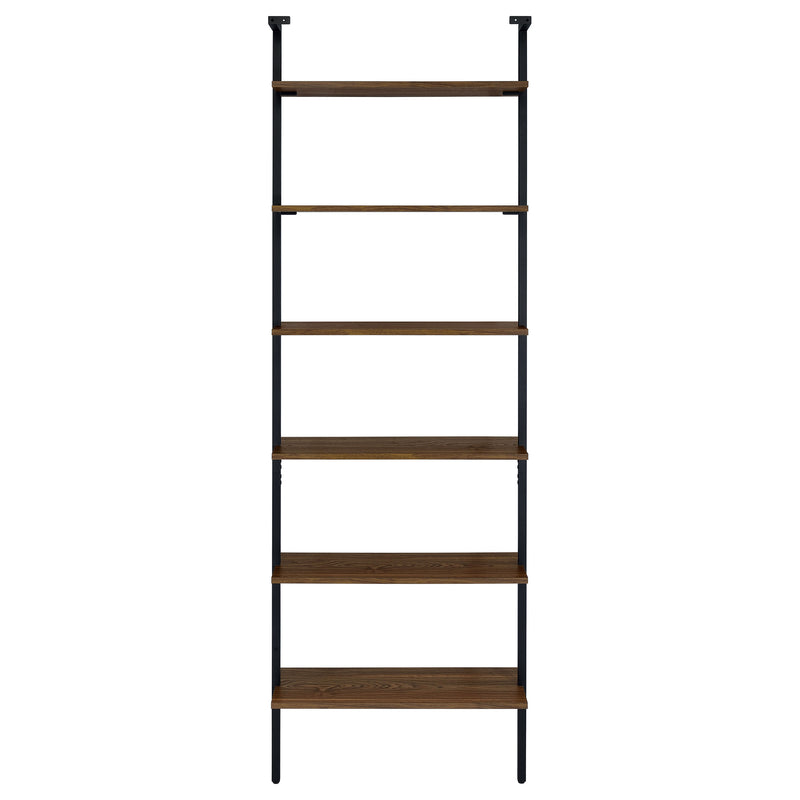 Owens 3-piece 96-inch Wall Mounted Bookshelf Set Walnut