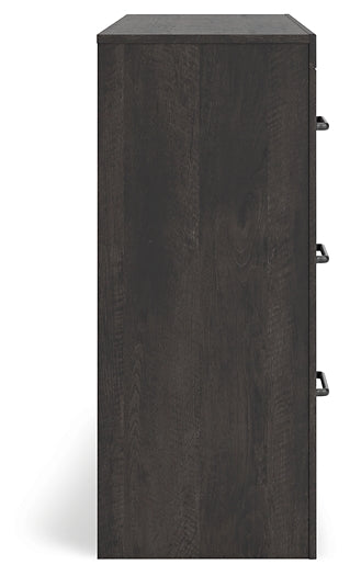 Cómoda de seis cajones Hollivern