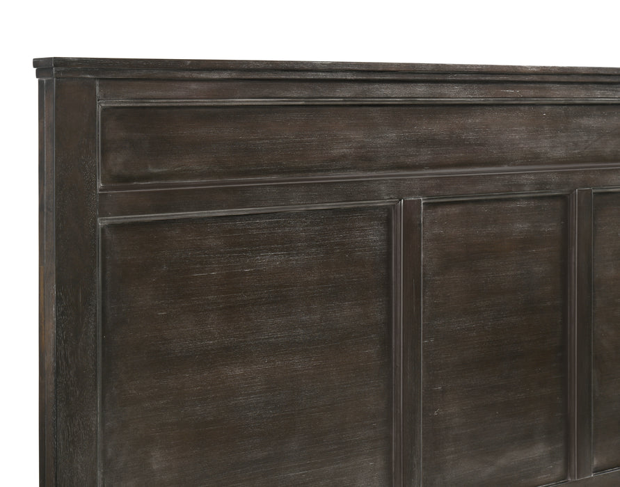 ANDOVER 6/6 EK BED-NUTMEG