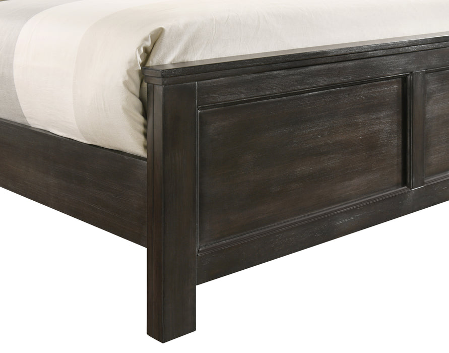 ANDOVER 6/6 EK BED-NUTMEG