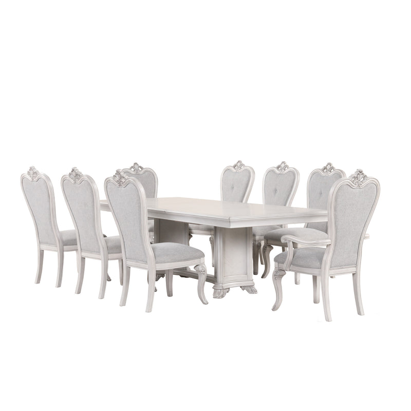 CAMBRIA HILLS SIDE CHAIR-MIST GRAY (2 PER CARTON)