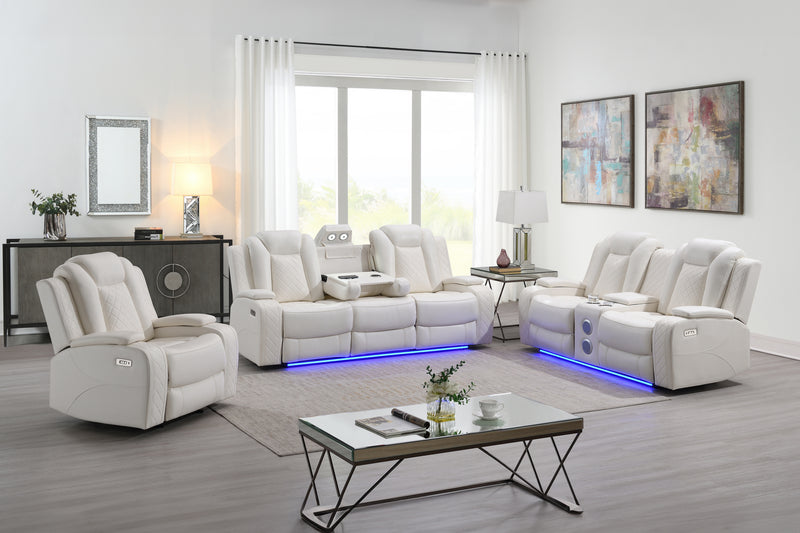 ORION II GLIDER RECLINER-WHITE