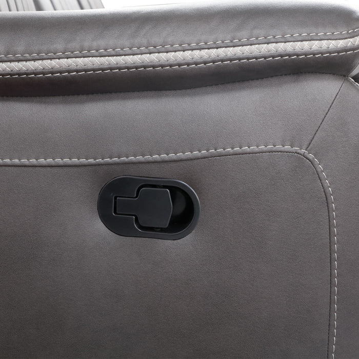 ENZO  GLIDER RECLINER- GRAY