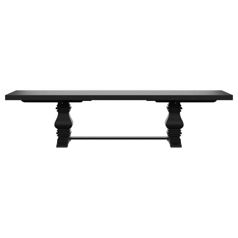 Florence 7-piece 126-inch Extension Dining Table Set Grey