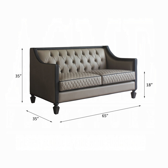 House Beatrice Loveseat W/3 Pillows