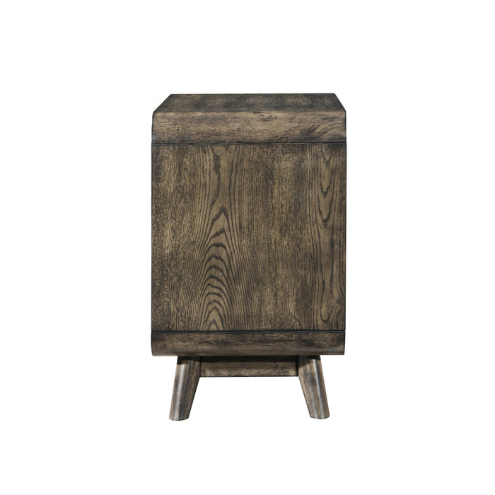 REX NIGHTSTAND- WALNUT