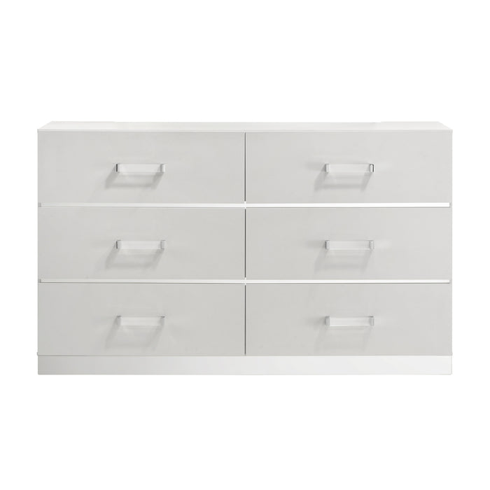 EUROPA DRESSER- WHITE