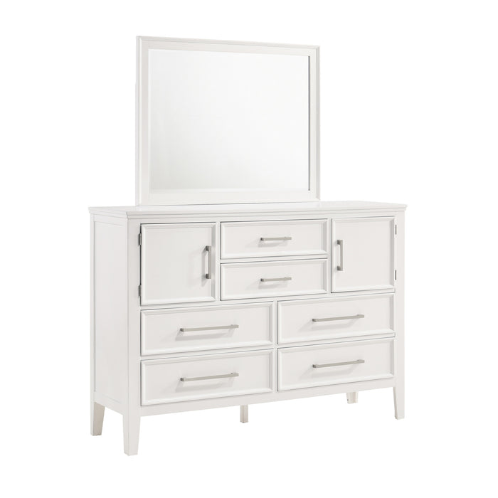 ANDOVER MIRROR-WHITE