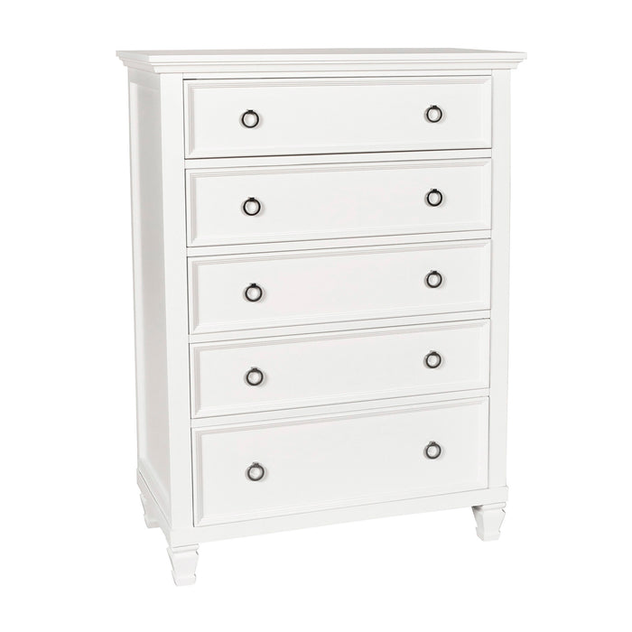 TAMARACK CHEST- WHITE