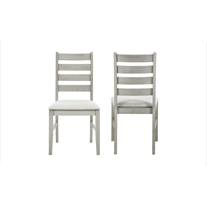 PASCAL LADDERBACK DINING CHAIR (2 Per Carton)-DRIFTWOOD