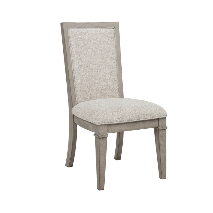 MARIANA UPHOLSTERED SIDE CHAIR (2 PER CARTON)-VINTAGE CREME