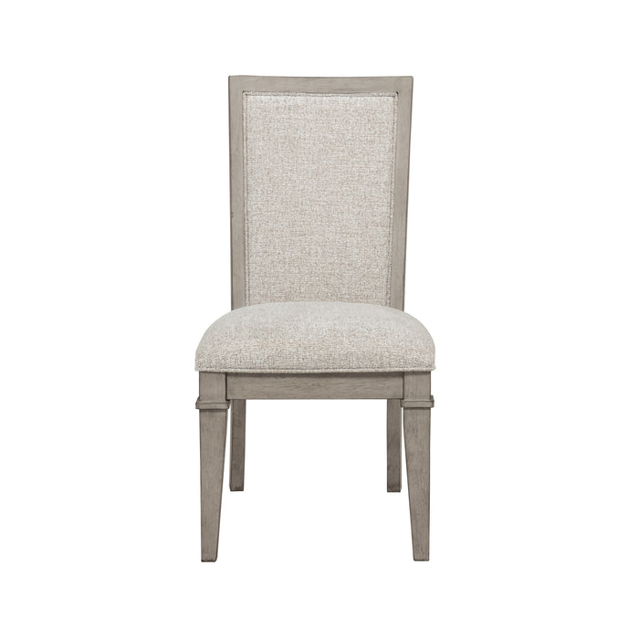 MARIANA UPHOLSTERED SIDE CHAIR (2 PER CARTON)-VINTAGE CREME