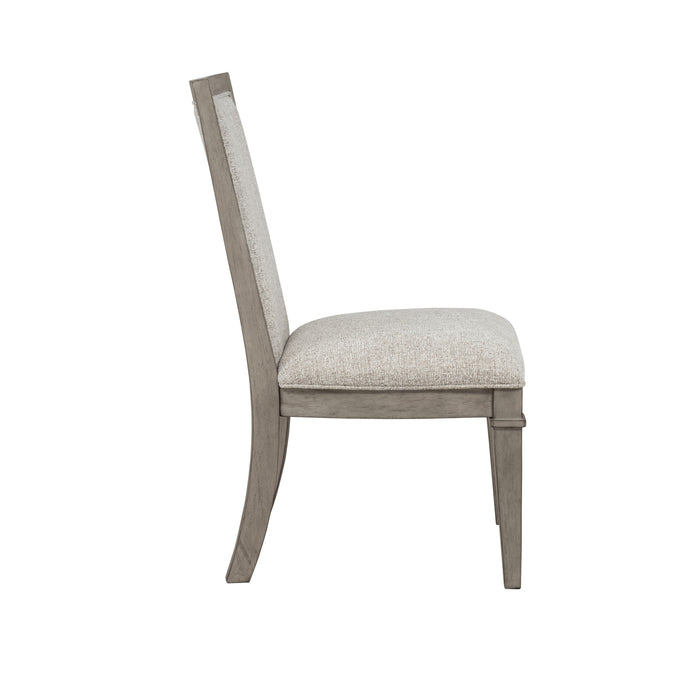 MARIANA UPHOLSTERED SIDE CHAIR (2 PER CARTON)-VINTAGE CREME
