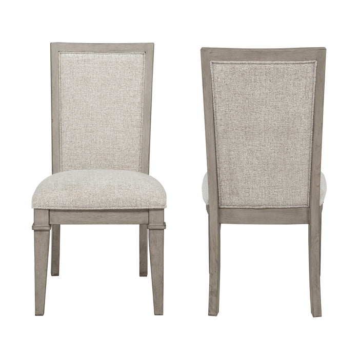 MARIANA UPHOLSTERED SIDE CHAIR (2 PER CARTON)-VINTAGE CREME