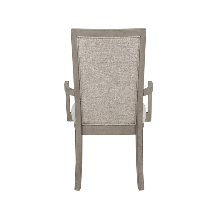 MARIANA UPHOLSTERED ARM CHAIR (2 PER CARTON)-VINTAGE CREME