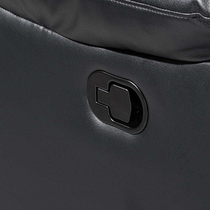 NIKKO GLIDER RECLINER-BLACK/GRAY