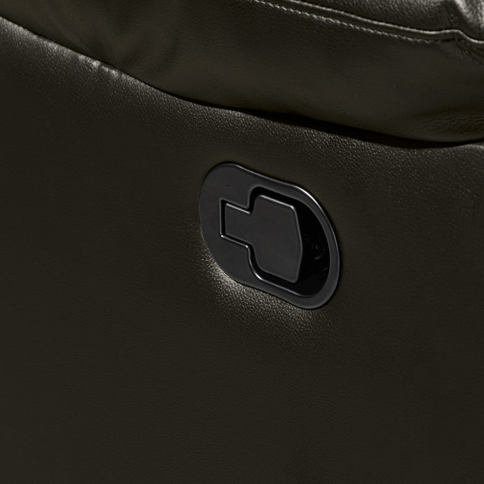 NIKKO  SOFA W/DUAL RECLINER-BROWN