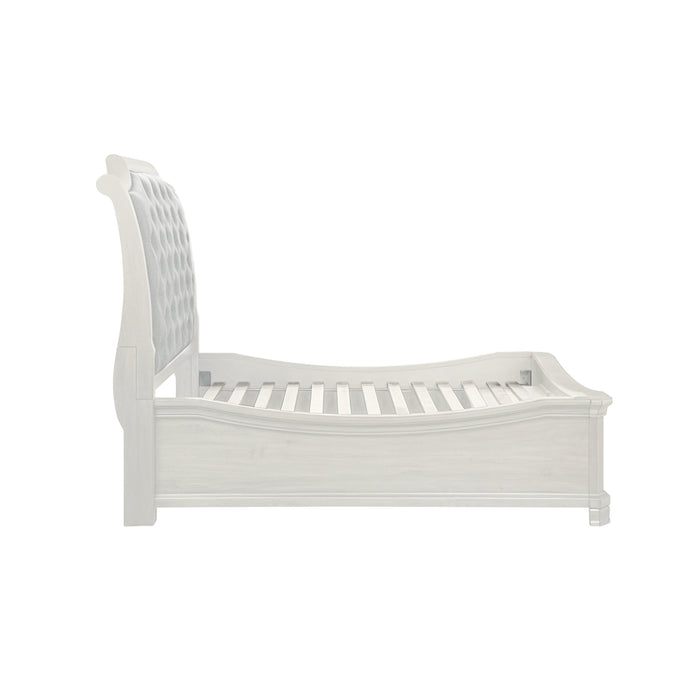 LYNDHURST WHITE - 5/0 Q BED ONLY