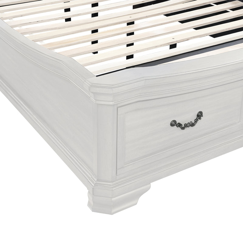 LYNDHURST WHITE - 5/0 Q BED ONLY