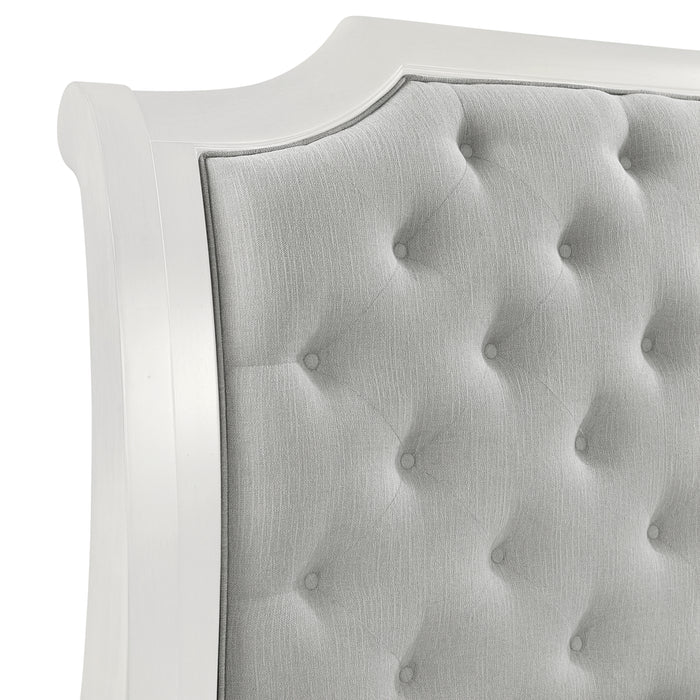 LYNDHURST WHITE - 5/0 Q BED ONLY