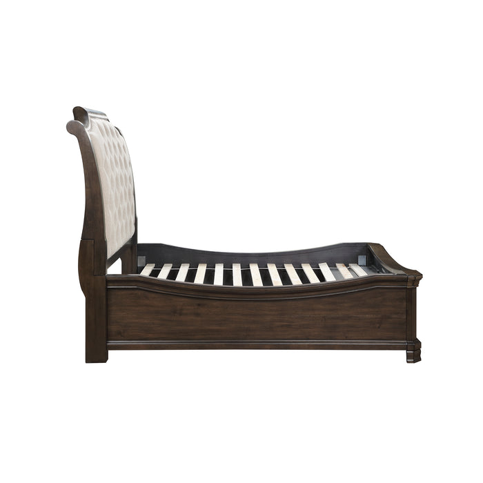 LYNDHURST WALNUT - 5/0 Q BED ONLY