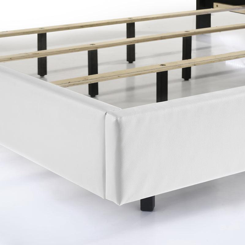 EUROPA - 5/0 Q BED WITH 2 NS & PANELS