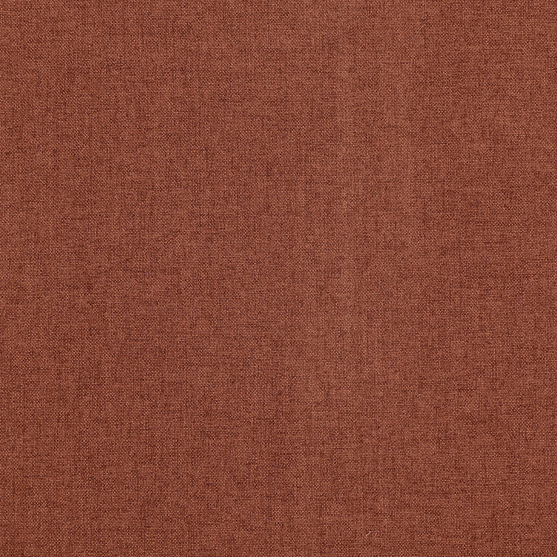 Ella Upholstered Tufted Bench Metal Legs Rust