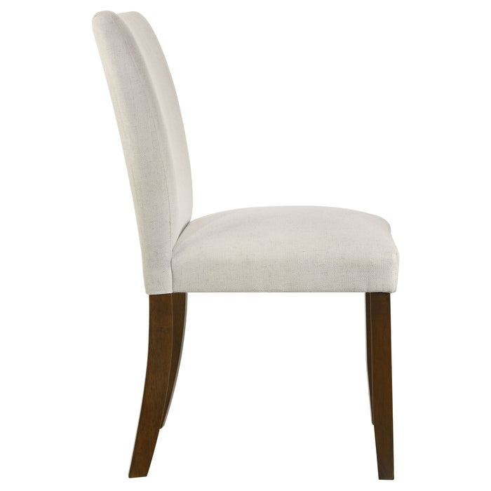 Paxton Upholstered Dining Side Chair Beige (Set of 2)