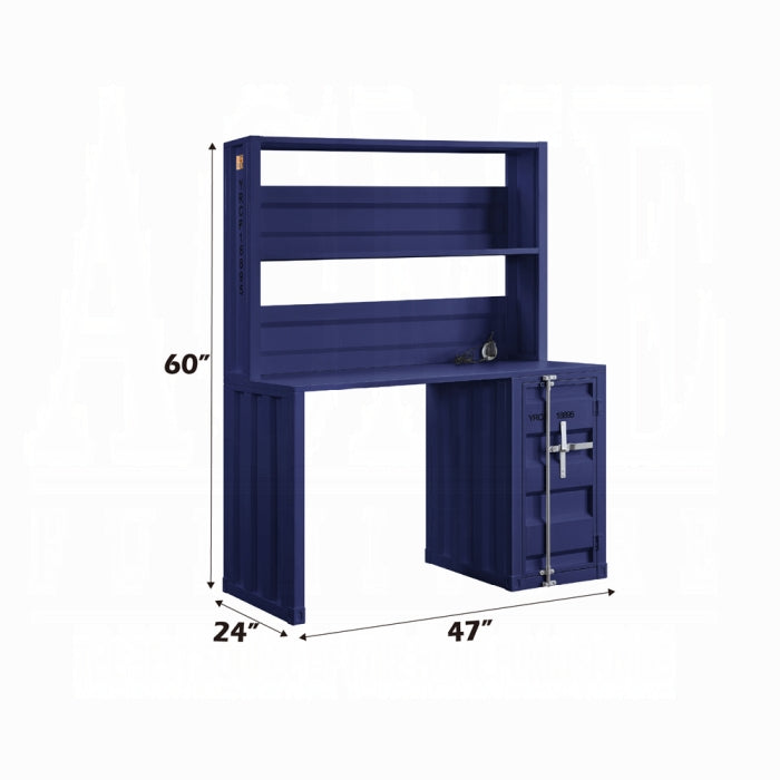 Cargo Writing Desk W/Hutch