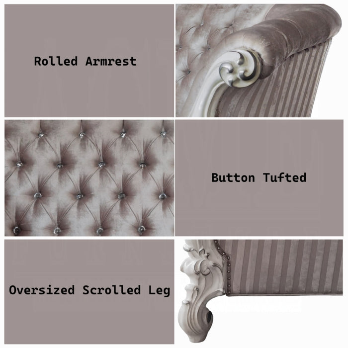 Versailles Sofa W/7 Pillows