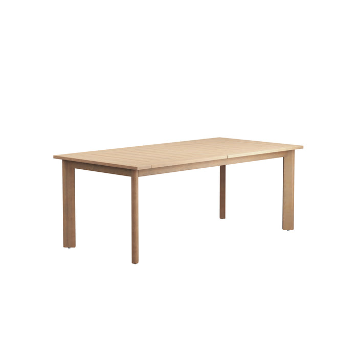 WESLEY PATIO DINING TABLE W/SELF STORING LEAF