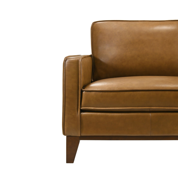 CASPAR LOVESEAT-CARAMEL