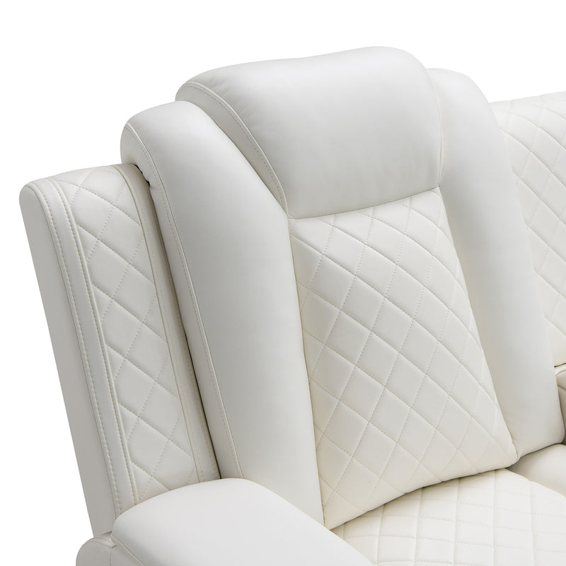 ORION II GLIDER RECLINER-WHITE