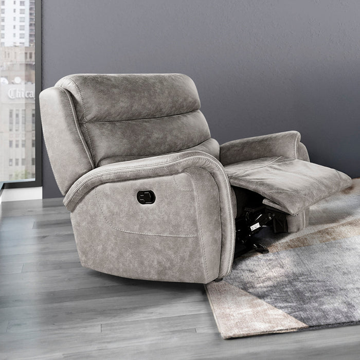 KAMARI GLIDER RECLINER-GRAY