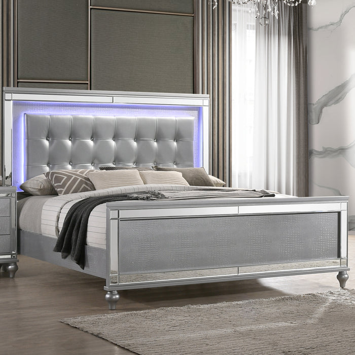 VALENTINO 6/0 WK BED - SILVER