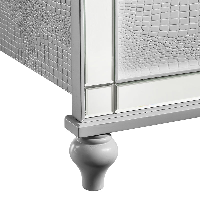 VALENTINO 6/0 WK BED - SILVER