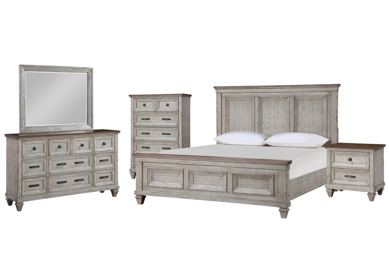 MARIANA 6/6 EK 5PC -BED,DR,MR,NS,CH