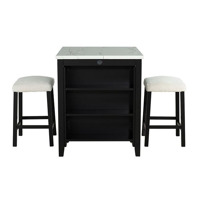 Chalcedony - 3 Pc. Dining Table Set