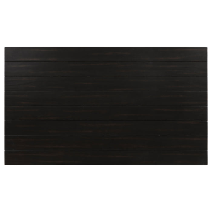 Concord 2-piece Coffee and End Table Set Distressed Java