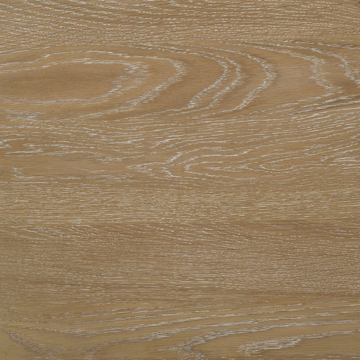 Adina 7-piece Extension Dining Set Distressed Light Brown