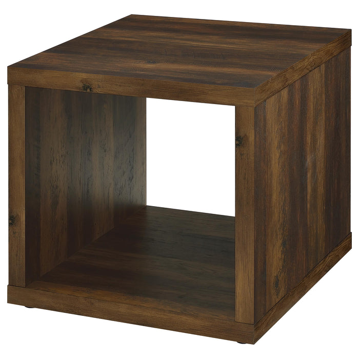 Frisco 3-piece Coffee and End Table Set Dark Pine