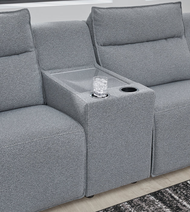 Modmax II 6-Piece Power Reclining Sectional with Console