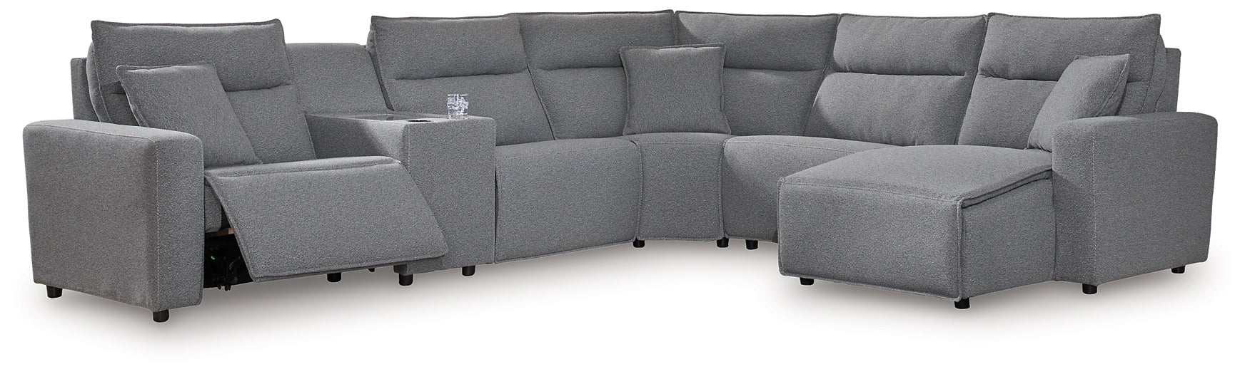 Modmax II 6-Piece Power Reclining Sectional with Chaise and Console