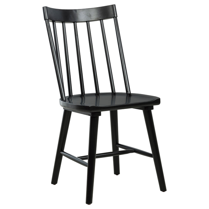 Middleton 9-piece Extension Leaf Dining Set Brown and Black
