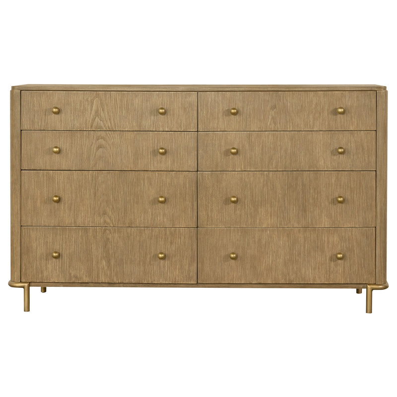 Arini 4-piece Queen Bedroom Set Cream and Sand Wash