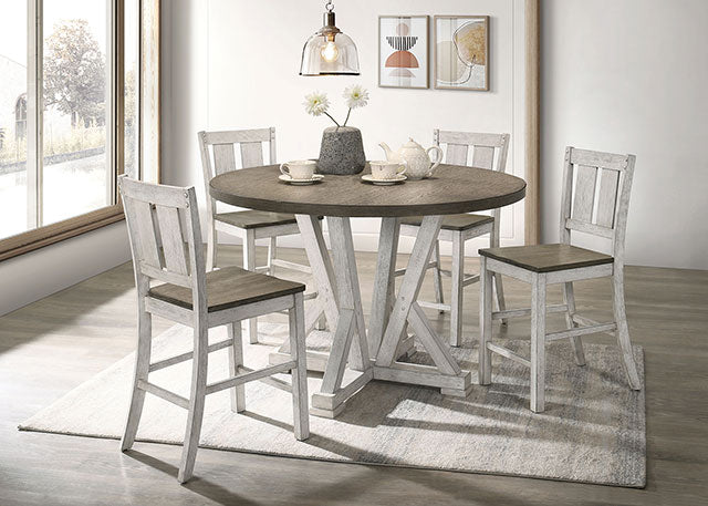 Dakota - 5 Pc Counter Ht Table Set